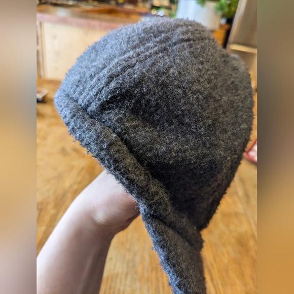 VINTAGE Disney Mickey Mouse Hat Gray Fleece Embroidery - Picture 5 of 5